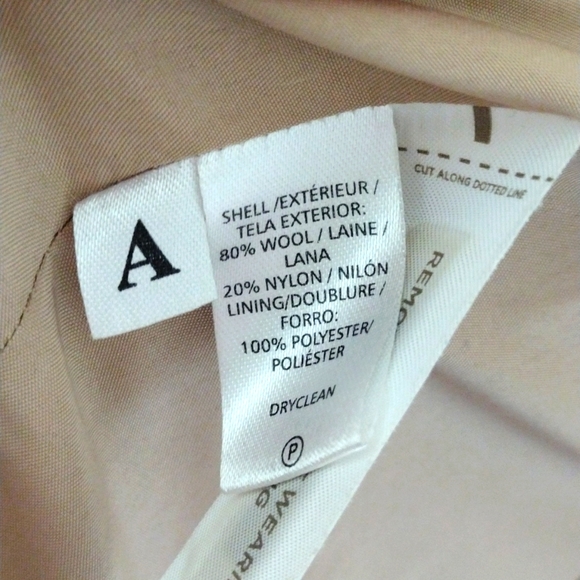 Ann Taylor LOFT Houndstooth Wool Pea Coat - Picture 5 of 5